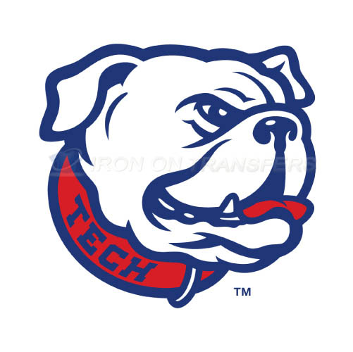 Louisiana Tech Bulldogs Iron-on Stickers (Heat Transfers)NO.4854